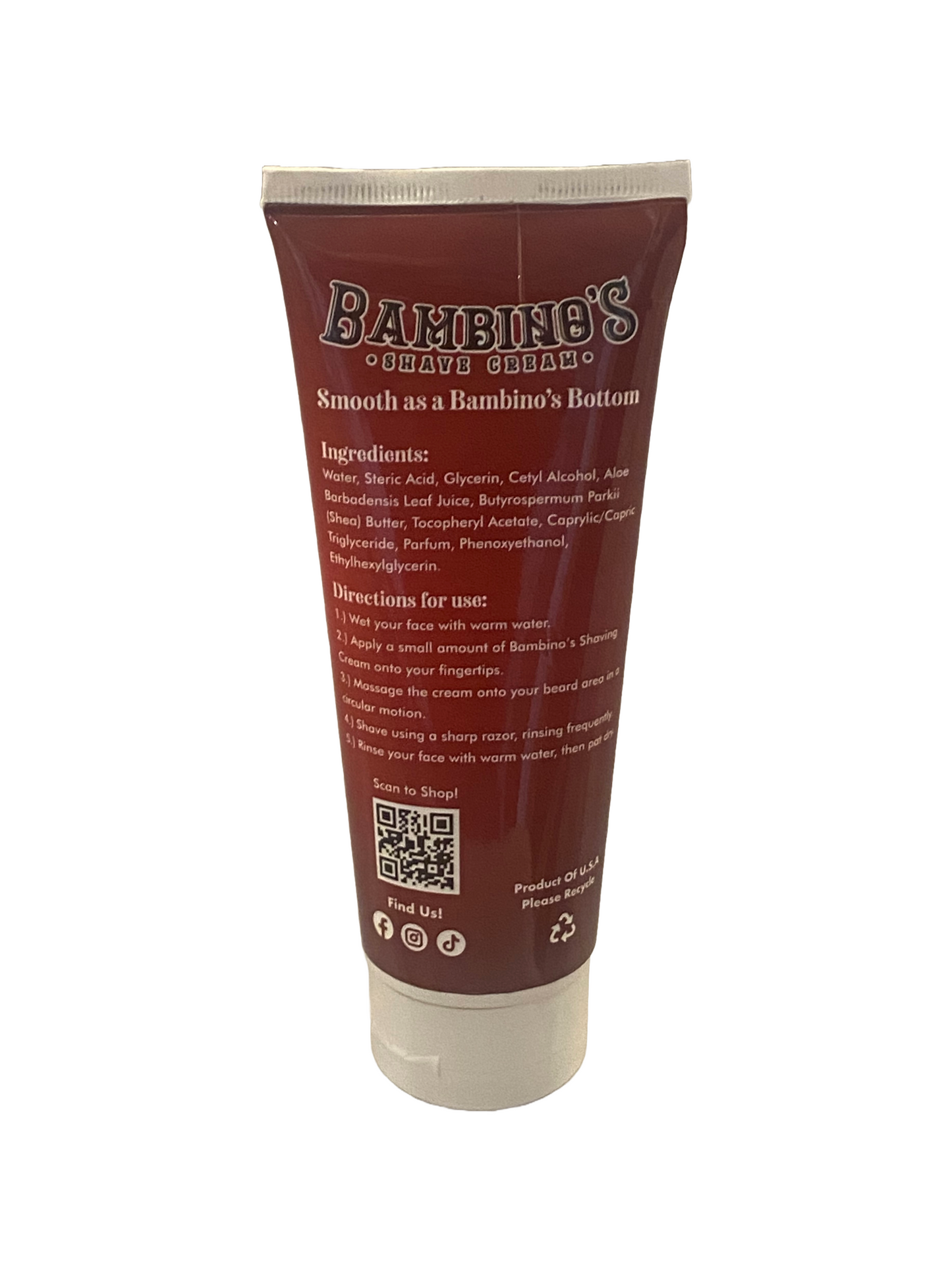 Bambino's Shave Cream - 7 Ounces